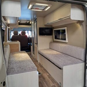 1 x Pair Of Lift Up Slide Out Bench Seat Bed for Sprinter Crafter