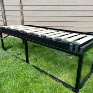 Mid Van Lift Up Slide Out Storage Bed With Continuous Rear Outrigger Various Lengths