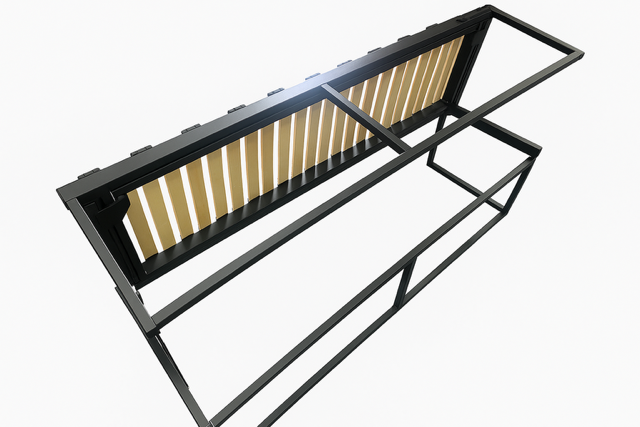 Bulkhead Style With Front Legs Lift Up Slide Out Storage Bed Various Lengths