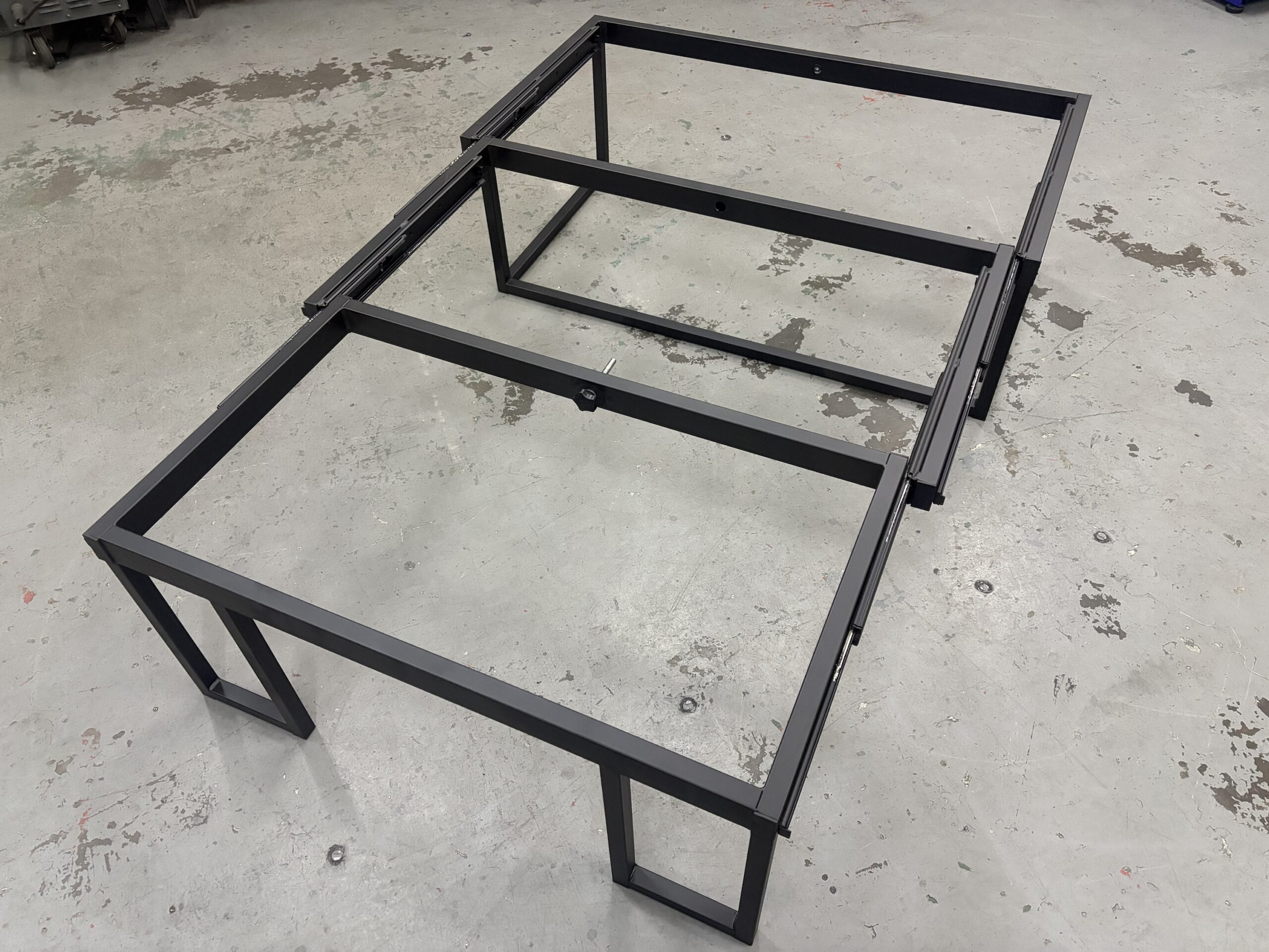 Bench Seat Bed Double Pull Out Frame